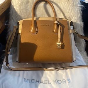 Michael Michael Kors Mercer Belted Medium Satchel